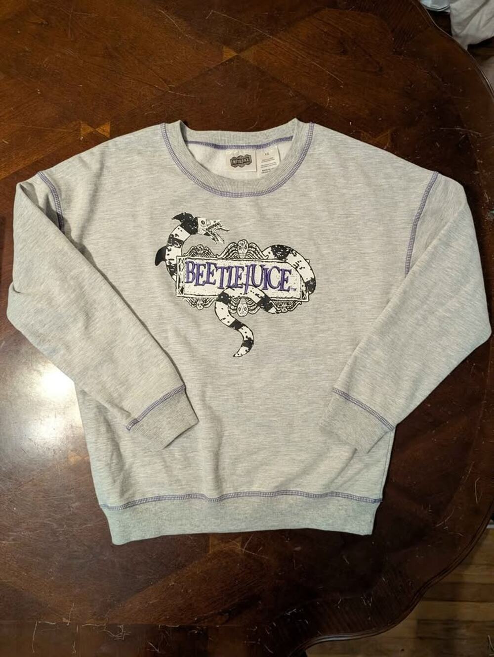 Beetlejuice Halloween sweatshirt size XS